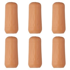 6 Pcs Silicone Bottle Covers for Travel Essentials, Pink