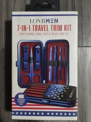 Lomimen 7-in-1 Travel Trim Kit With Premium Storage Case