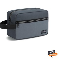 Travel Toiletry Bag Small Men&rsquo;s Skincare Accessories Compact Grey
