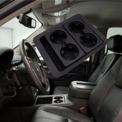 ONER AUTO PARTS Center Console Cup Holder Tray,Compatible with Black