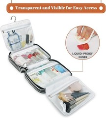 Water-Resistant Hanging Toiletry Organizer for Travel – Perfect Gift for Women