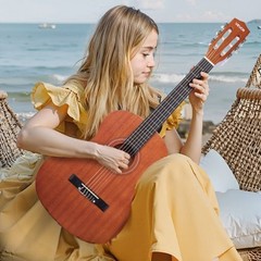 Classical Guitar, 36 Inch, Wood Classical Guitar Starter Kit for Beginners, with