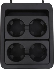 Center Console Cup Holder Tray,Compatible with 2007-2014 Chevy Black