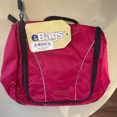 eBags Pack-It-Flat Hanging Toiletry Bag Organizer Pink EB2126-M-RSP