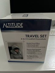 Comfy 4-in 1 Travel Set. Perfect for Traveling and Backpacking