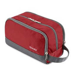 Water Resistant Travel Toiletry Bag for Men | Lightweight Dopp Kit, Multi Compar