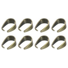 100pcs pendant clip 5x7mm, connector for cyan retro bracelets
