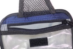 LL Bean Personal Organizer Polyester Toiletry Large Bag Blue
