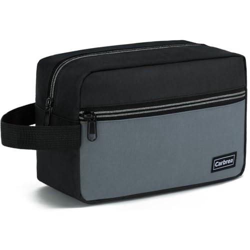Travel Toiletry Bag – Small Toiletry Bag for Men Skincare Bag Doop Medium Black