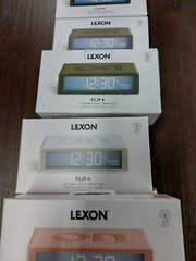 Lexon Flip Plus LCD Alarm Clock