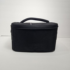 Foray Travel Toiletry Bag Black Medium Top Handle Soft Carry Zip Neoprene