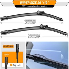 AUTOBOO Tesla Windshield Wiper Blades 2 Pack