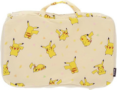 Pokemon Compression organizer pouch with mesh pouch Pikachu yellow NEW