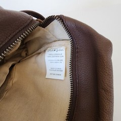 Mark & Graham Chocolate Everyday Leather Travel Bag Pouch NWOT Free Ship « C/H »