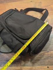 Vintage L.L.Bean Black Men’s Travel Toiletry Organizer Bag Rare 0m621