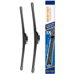 Nissan Juke 2011-2017 Windshield Wiper Blade Replacement 2-Pack J/U Hook