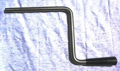 Solid Stainless hand winch crank windlass boat sailboat trailer handle New