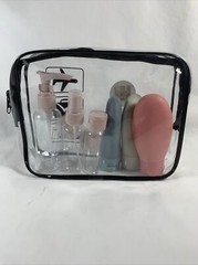 3WTxTraders ~ Travel Kit ~11pcs Travel Bottles Set For Toiletries