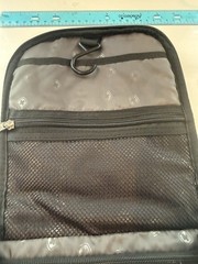 Swiss Gear Travel Kit Black Hanging Toiletry Makeup Bag NWOTS