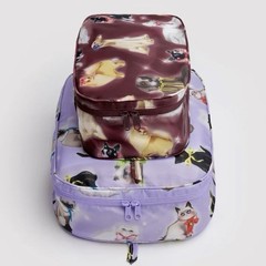 NEW! Baggu PACKING CUBE SET in “Fancy Animals” — Washable Recyc. Nylon, Ltd. Ed.