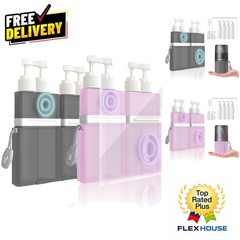Elegant Travel Toiletry Set – 4 in 1 with Adjustable Suction Cup for Travelers