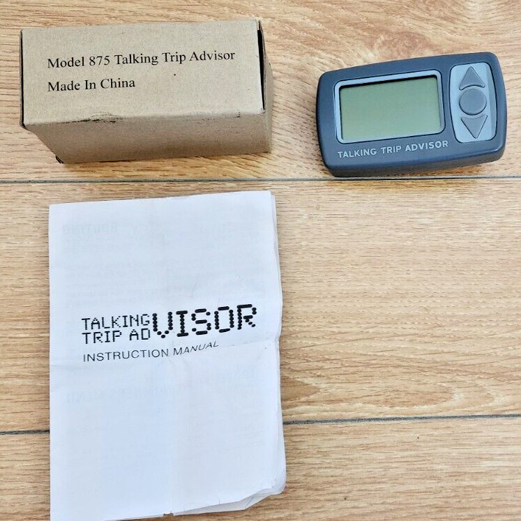 Ultra Data Electronics Talking Trip Advisor Model 875 – Portable New in box