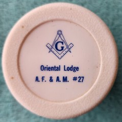 1970&rsquo;s Globetrotter Travel Kit Wilmington Delaware Masonic Lodge A.F. & A.M. #27