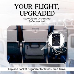 Universal Carry-On Airplane Organizer Bag – Sleek & Functional Travel Essential