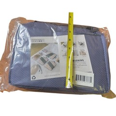 Travel Packing Cubes Set Blue + Safeguard TSA 3-Dial Cable Lock Bundle