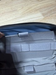 Bellroy Toiletry Kit Travel Pouch Bag Organizer Black Zip Secure Unisex *LOGO*