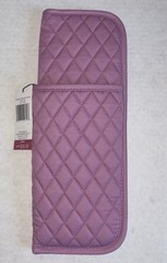 Vera Bradley Smoky Grape Curling & Flat Iron Cover NWT