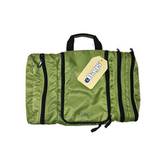 eBags Pack-It-Flat Toiletry Kit Nylon Green EB2102 Travel Bag
