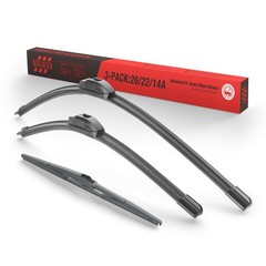 26 & 22&Prime; Windshield Wiper Blades + 14&Prime; Rear Replacement Set for Lexus RX Models »