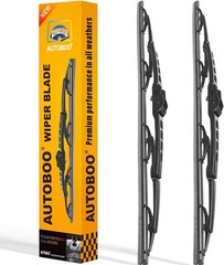 AUTOBOO 22&Prime;+22&Prime; Windshield Wipers Replacement for Dodge Ram 1500/2500/3500/4500