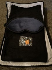 Lewis N. Clark Be Well 4 Piece Ultimate Comfort Set Travel Blanket Mask pillow