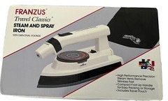 Franzus Travel Classic Steam & Spray Iron. Never Used.