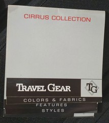 NEW VTG TRAVEL GEAR CIRRUS COLLECTION 12&Prime; BEAUTY CASE STYLE 86012 BLACK W/ TAGS
