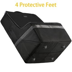 Yorepek Padded Car Seat Travel Bag for Airplane Black used
