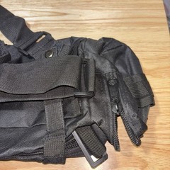 Black Tactical Travel Toiletry Bag