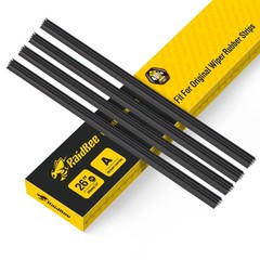 Wiper Blade Refill,4 PCs Adjustable Size of Universal Replacement Windshield …