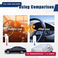 6 Layers Waterproof Car Cover for Nissan Sentra 2000-2026 | Thick composit