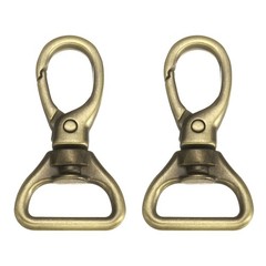 3/4&Prime; Bronze Joint Hooks (2pcs) for Metal Keychain Hook