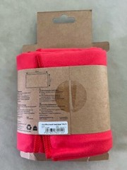 New Large Mountain Warehouse Microfibre Travel Towel, 27.5 x 51.1 in, Coral Red