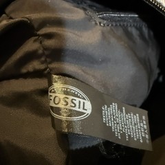 Fossil Shaving Fabric Toiletry Bag – Travel Organizer – Excellent Condition