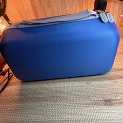 GW Case Travel Case Display Medicine Organizer Blue Zip Around