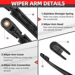 « Rear Wiper Arm Blade Kit Replacement for Acura MDX 20142017 Vehicles »