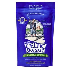 Celtic Sea Salt Fine Ground – Unrefined Mineral Salt, Sustainably Harvested 1 LB
