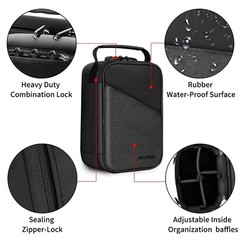 Smell Proof Bag – Odor Proof Container with Lock for Travel & Home