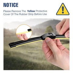 3 Wipers 22&Prime;/14&Prime;/12&Prime; Windshield Wiper Blades for Nissan Juke 2017-11 Automative.