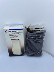 Vintage Norelco Travel Care Fabric Steamer/Wrinkle Remover Model TS60 White